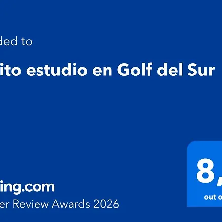 Bonito Estudio En Golf Del Sur Lägenhet *